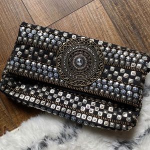 Beaded Envelope Vintage Clutch